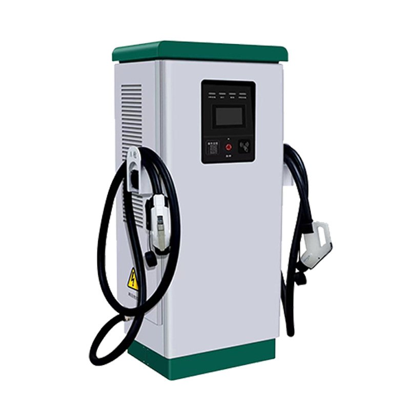 shared charging pile ev 80kw charger commercial dc fast charging station customization